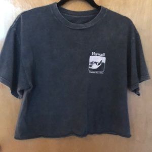 Brady Melville Hawaii cropped t-shirt